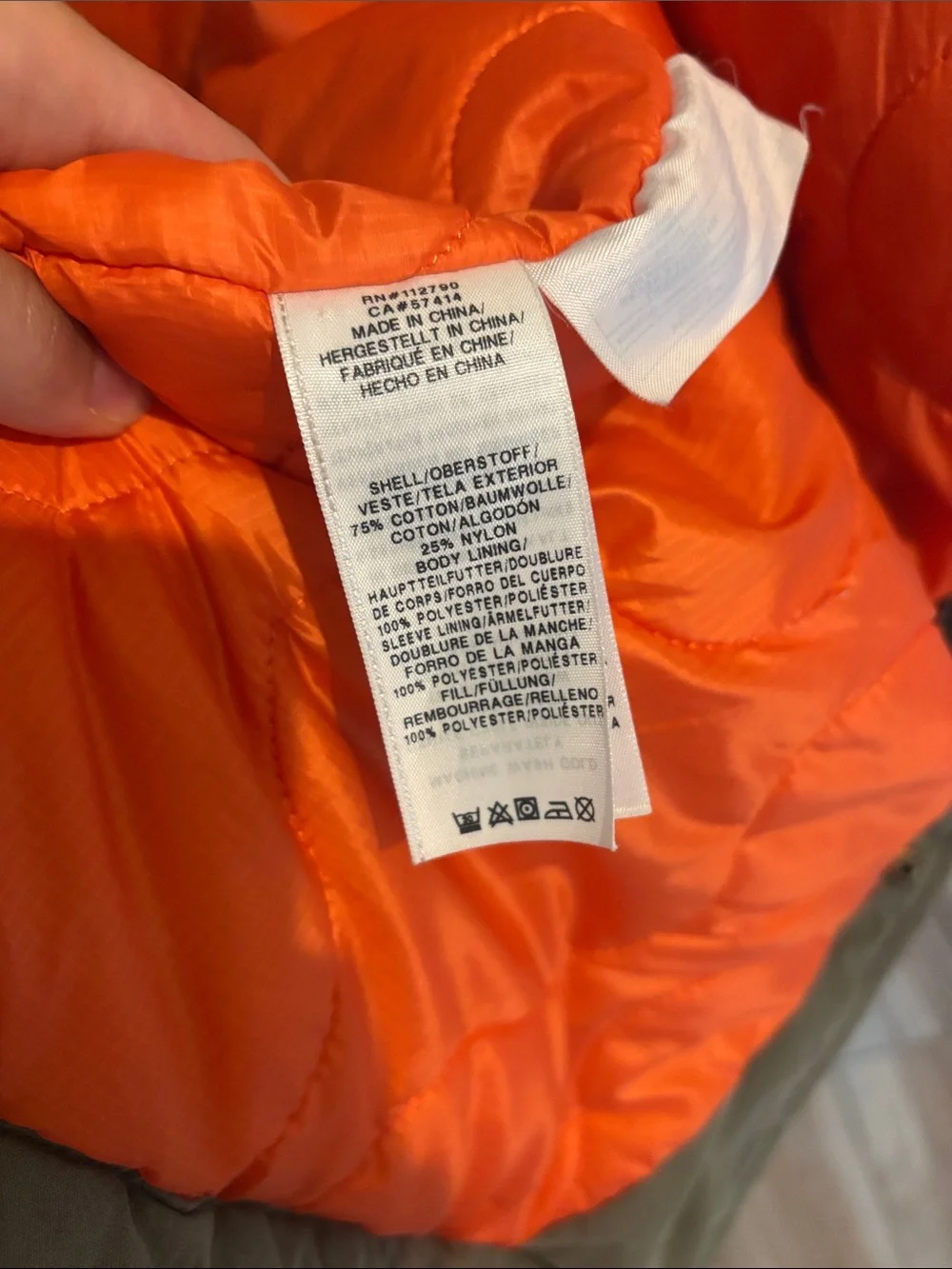 True Religion Men’s Parka Coat